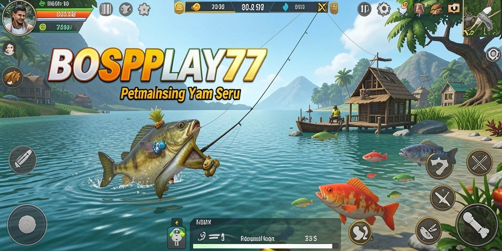 Gameplay memancing menarik di BOSPLAY77 yang terlihat mendalam.