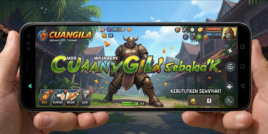 Tampilan antarmuka CUANGILA yang menarik dan fungsional.