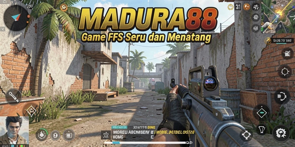Gameplay seru dan intens dari MADURA88 dalam aksi FPS.