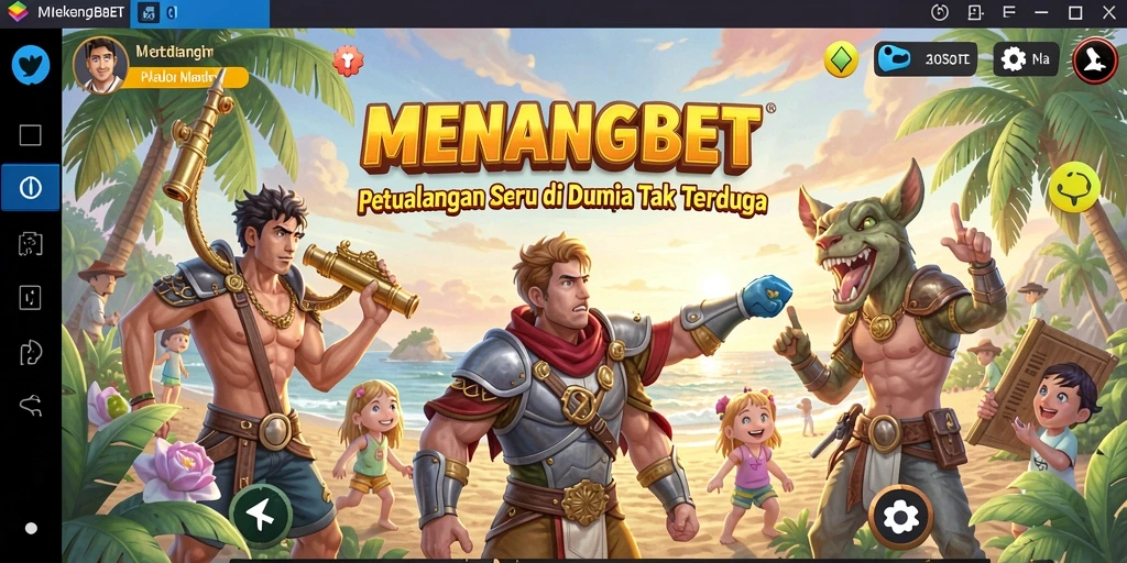 Screenshot gameplay MENANGBET menampilkan aksi petualangan yang seru dan mendebarkan.