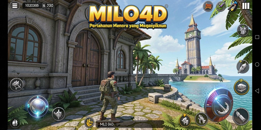 Menampilkan gameplay seru dan menegangkan di MILO4D.