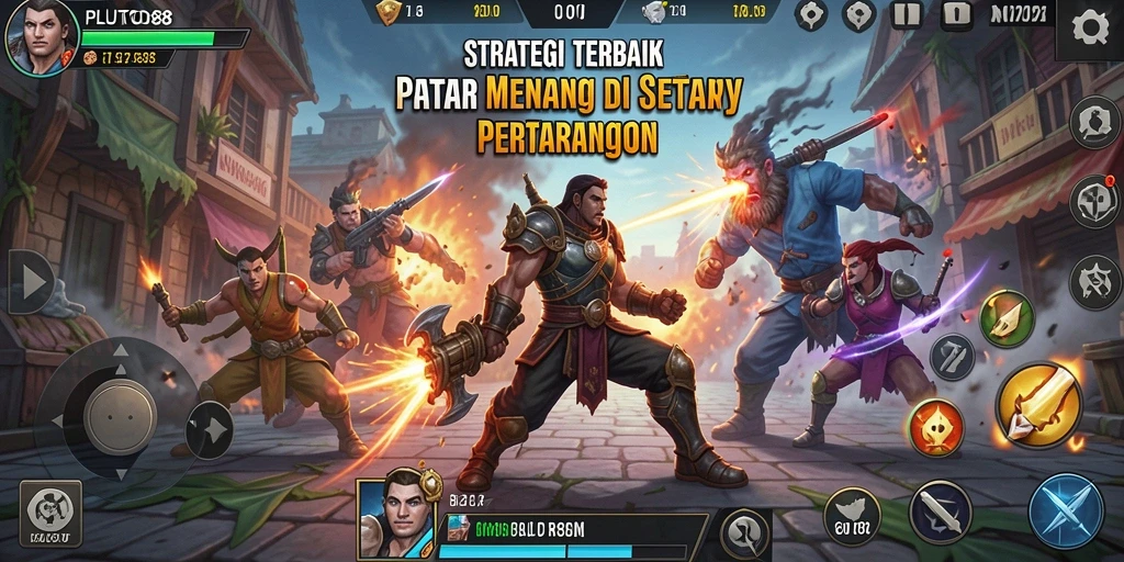 Gameplay intens dalam <strong>PLUTO88</strong> yang menguji taktik dan strategi pemain.