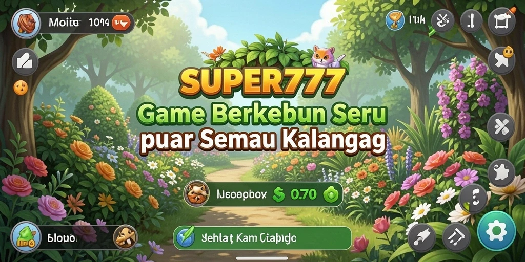 Tampilan gameplay <strong>SUPER777</strong> yang menawan dan interaktif.
