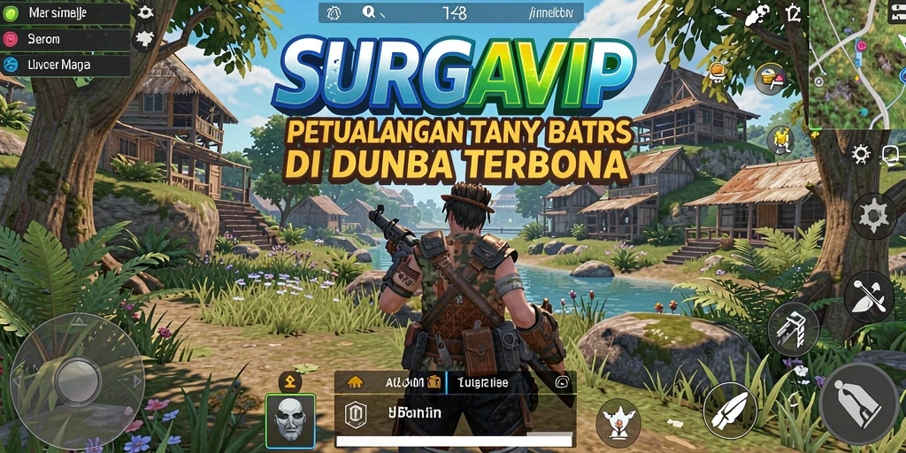 Tangkapan layar menampilkan eksplorasi mendalam dalam SURGAVIP.